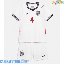 Camisa de time de futebol Inglaterra Declan Rice #4 Replicas 1º Equipamento Infantil Mundo 2026 Manga Curta (+ Calças curtas)
